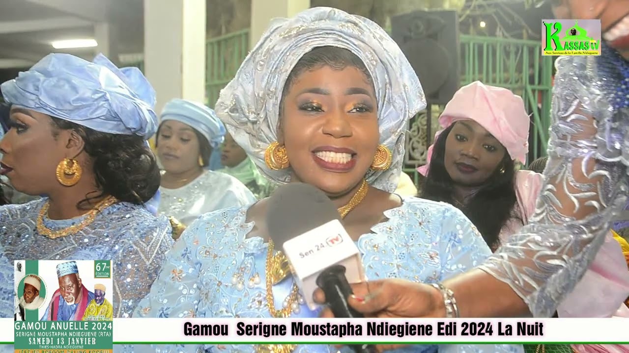 1er Partie Gamou Serigne Moustapha Ndieguene Edi 2024 la nuit