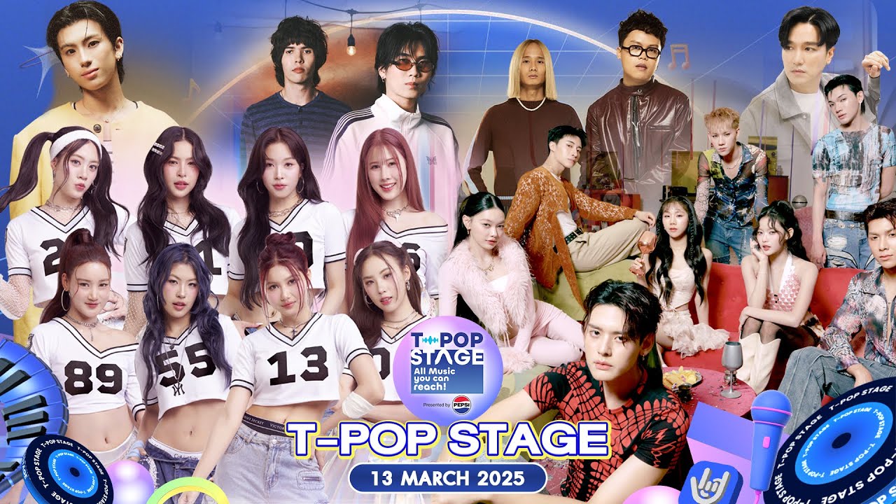 T-POP STAGE Presented by PEPSI | Week 10/2025 | 13 มีนาคม 2568 Full EP