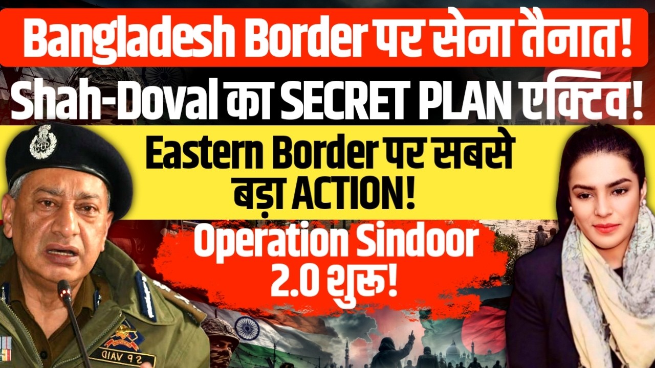 Action Begins on India&ndash;Bangladesh Border: Latest Updates & Analysis | Ex DGP SP Vaid | Amber Zaidi