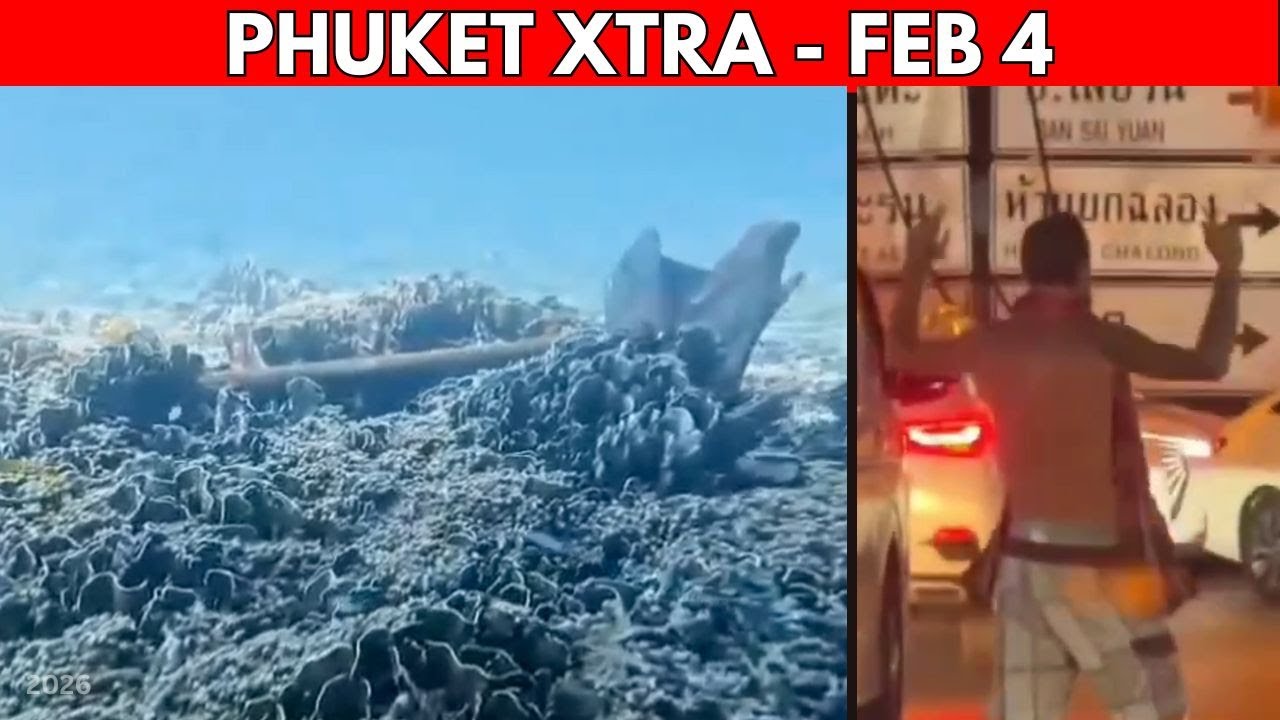 Танцующий Равай Фаранг прямо на коралловом рифе || Новости Таиланда