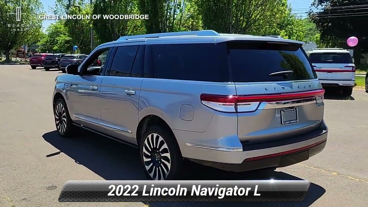 Certified 2022 Lincoln Navigator L Black Label, Woodbridge , CT 8344N