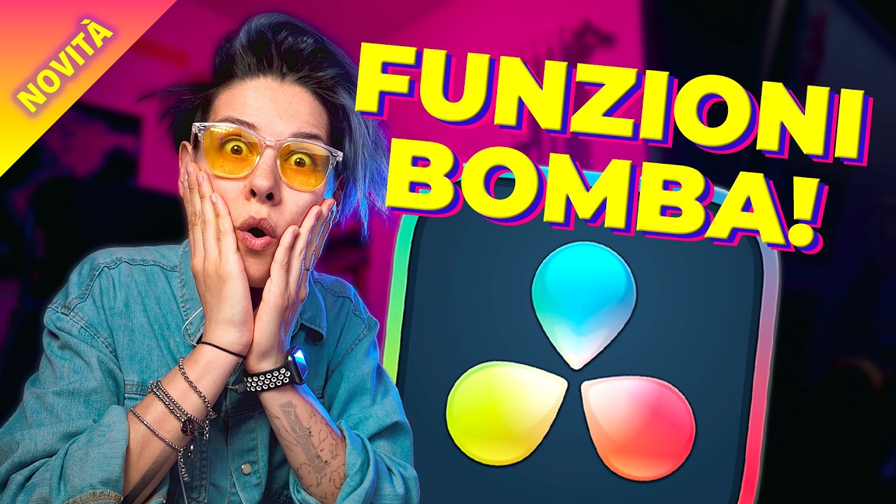 Funzioni di DaVinci Resolve 20 che DEVI Conoscere + BONUS