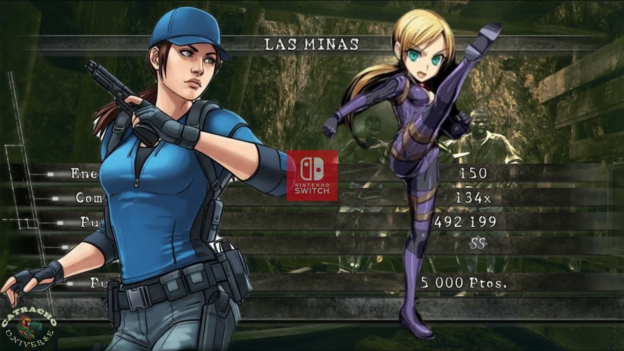 Las minas (492,199) | Jill Valentine (BATTLESUIT) & Jill Valentine (B.S.A.A) | RE5 | NS