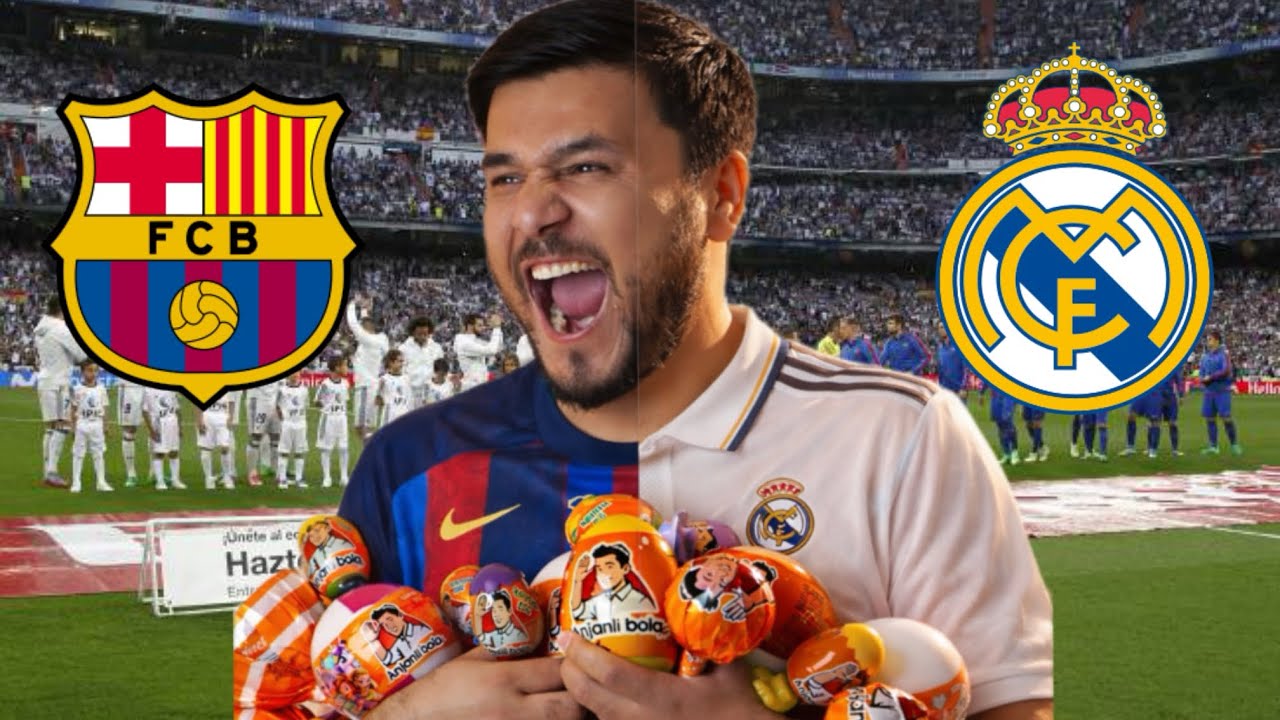 Real Madrid Vs Barcelona uchun qilinga video