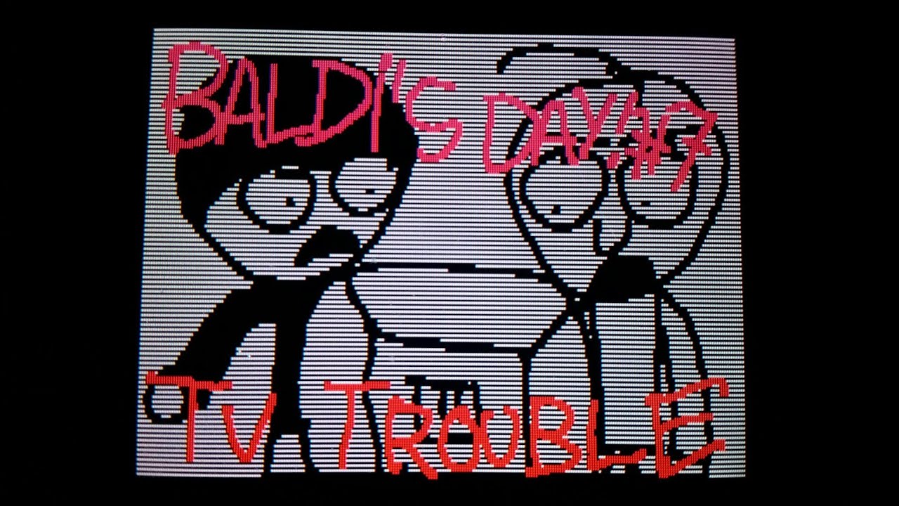 Baldi's day S01E7: TV trouble
