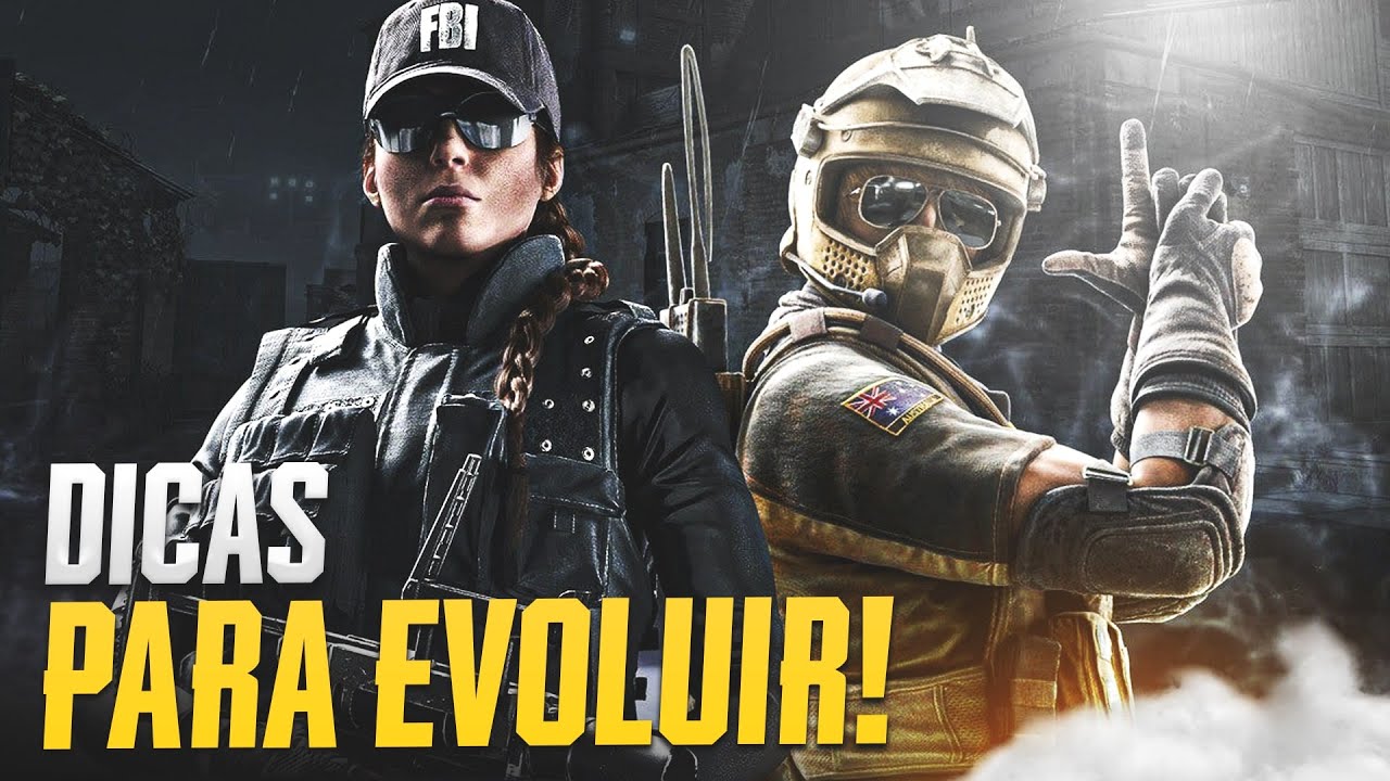 DICAS para VOC&Ecirc; REALMENTE ficar BOM e EVOLUIR no RAINBOW SIX MOBILE