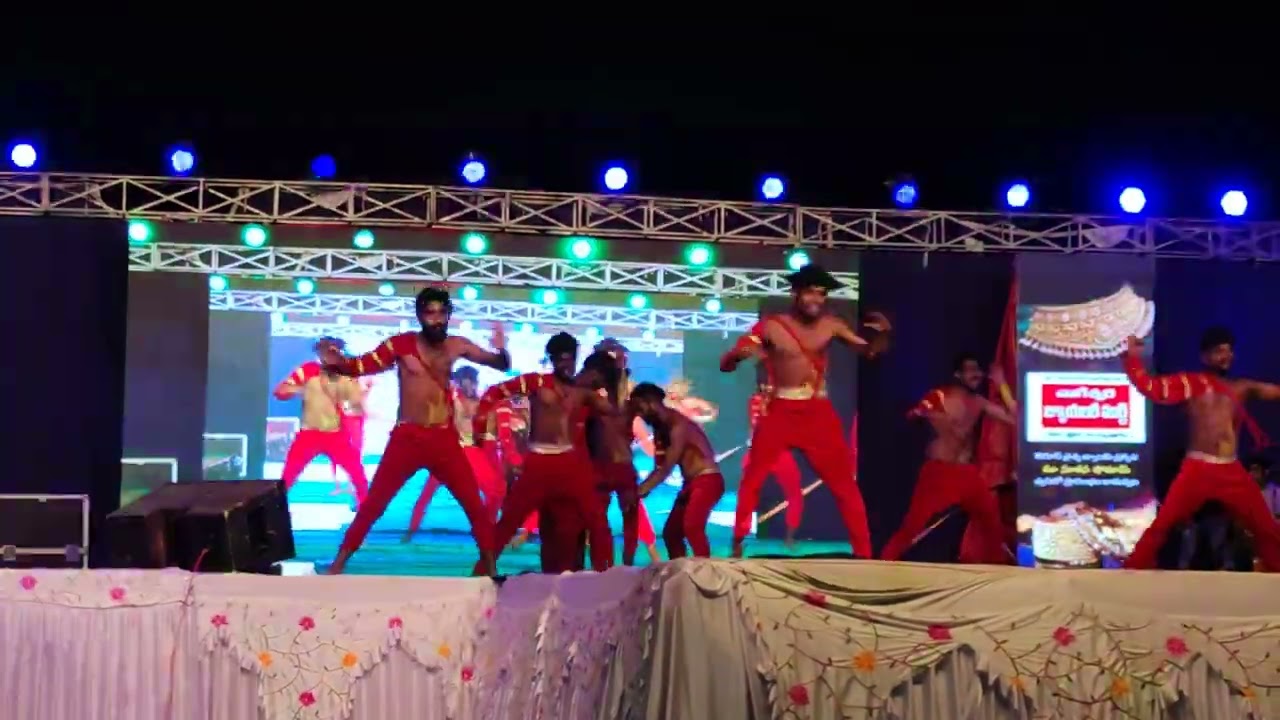 tlk dance warriors from telukunchi .....performance at ichapuram sambralu 2023