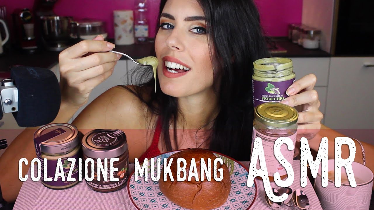 ASMR ita - ☕️ COLAZIONE MUKBANG • Assaggio le SPECIALITÀ SICILIANE 🥐