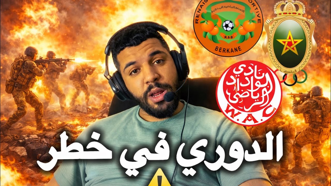 هاذشي خطير جدا ❌قرار توقيف البطولة على قبل الوداد والجيش و بركان راه كارثة كبيرة ❌ وها اش غاذي وقع