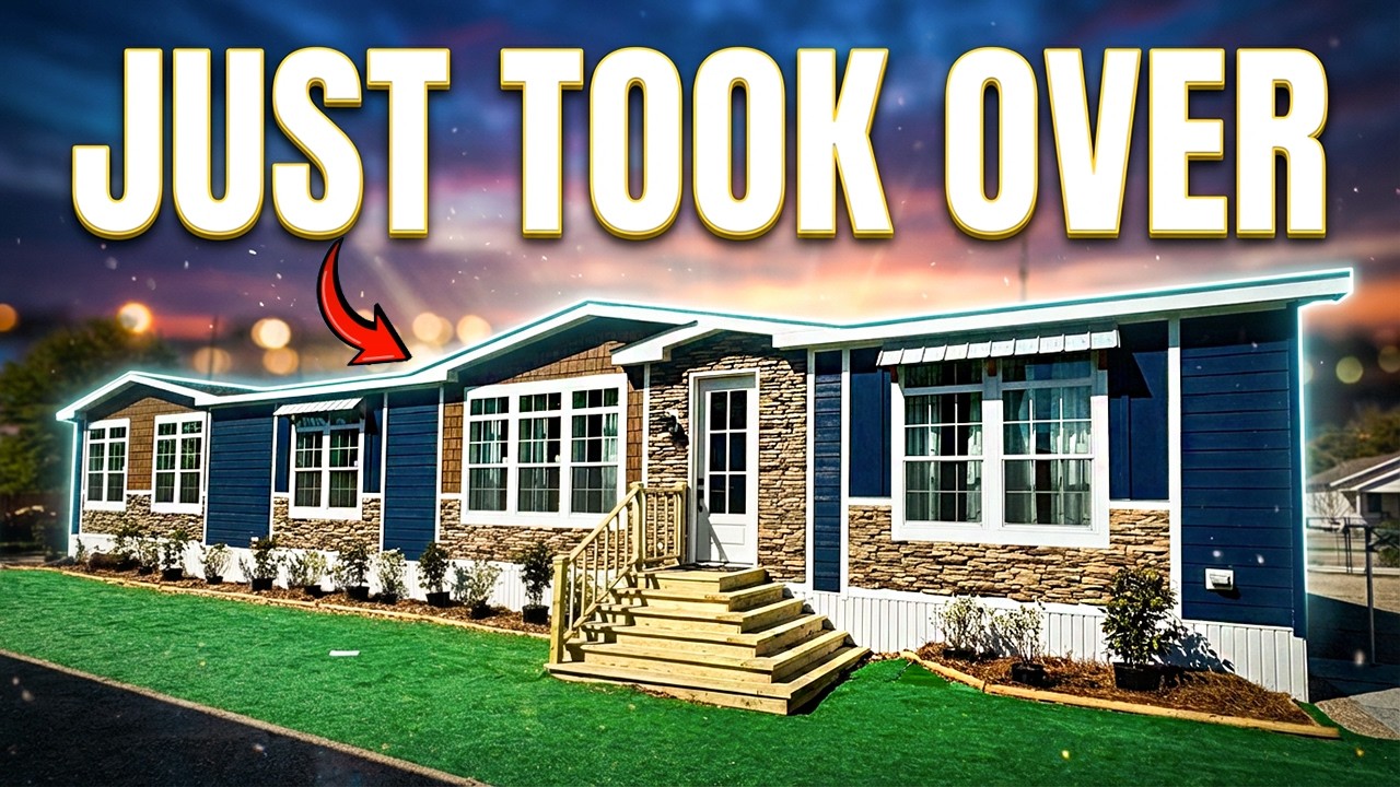 Ребята, этот тройной сборный дом просто ПОТРЯС ОТРАСЛЬ! Экскурсия по сборным домам.