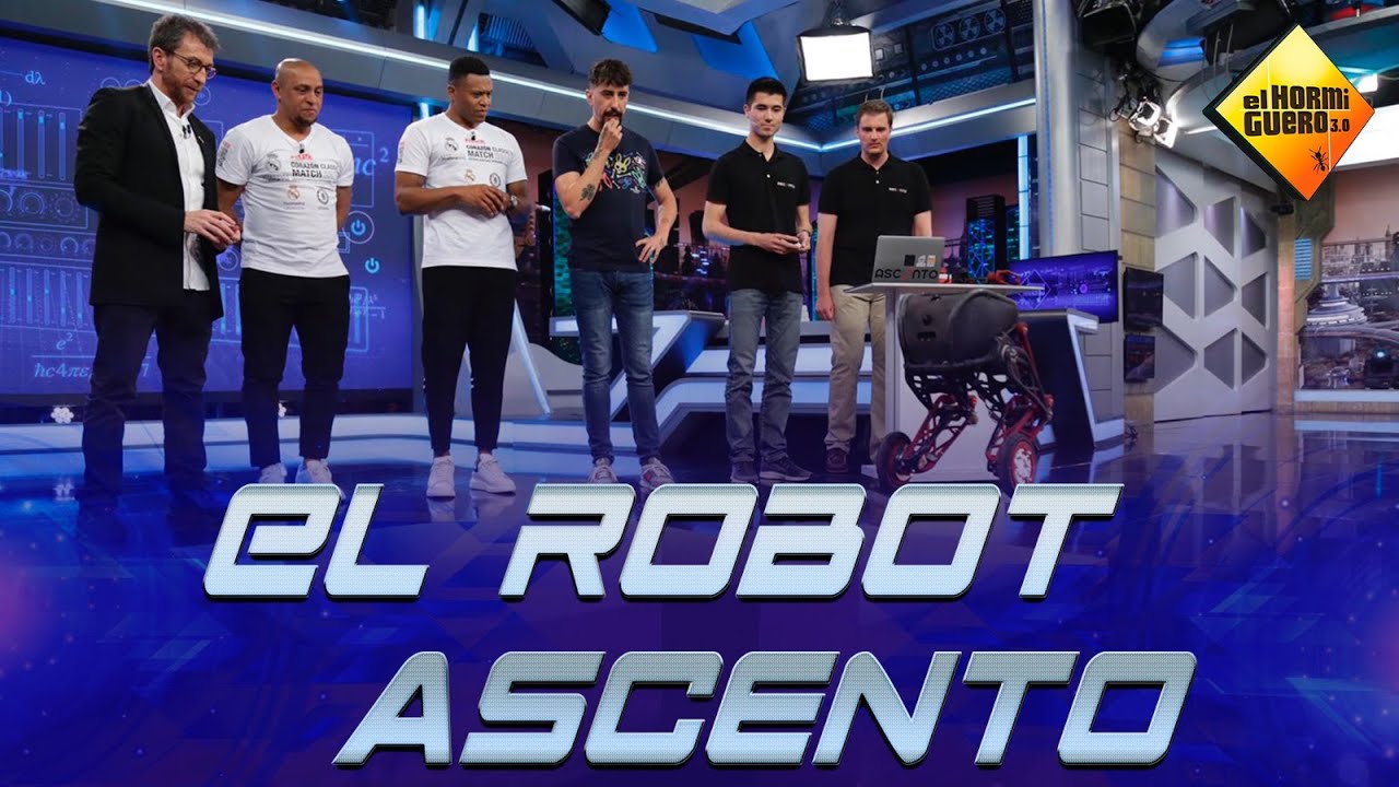 El robot ascento es capaz de hacer cosas sorprendentes - El Hormiguero