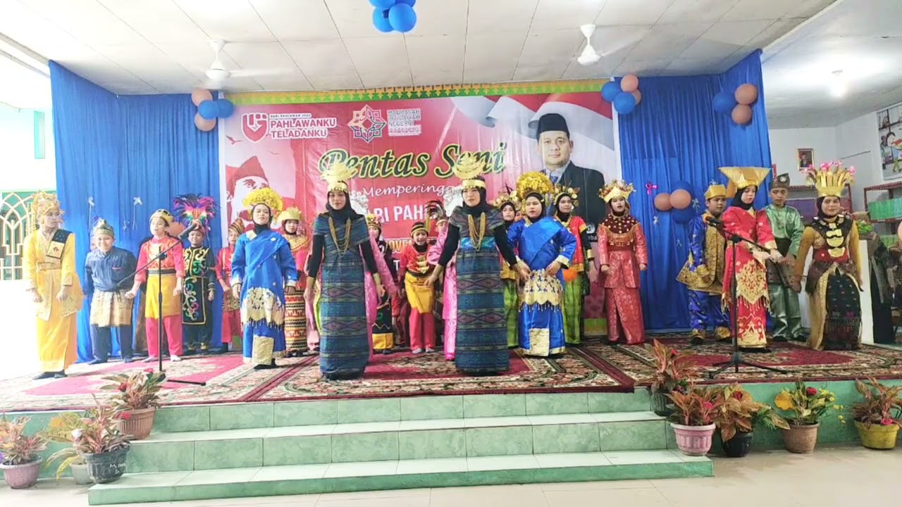 PENSI MIN 1 Kota Pekanbaru, Kelas 6 D (Lagu-lagu Daerah~Medley)