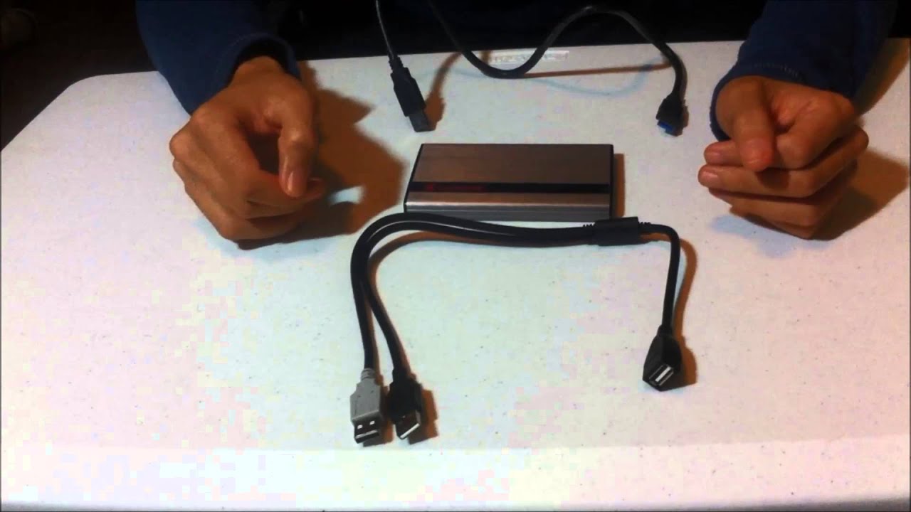 Wii U USB Y Cable for Self-Powered External HDD issue