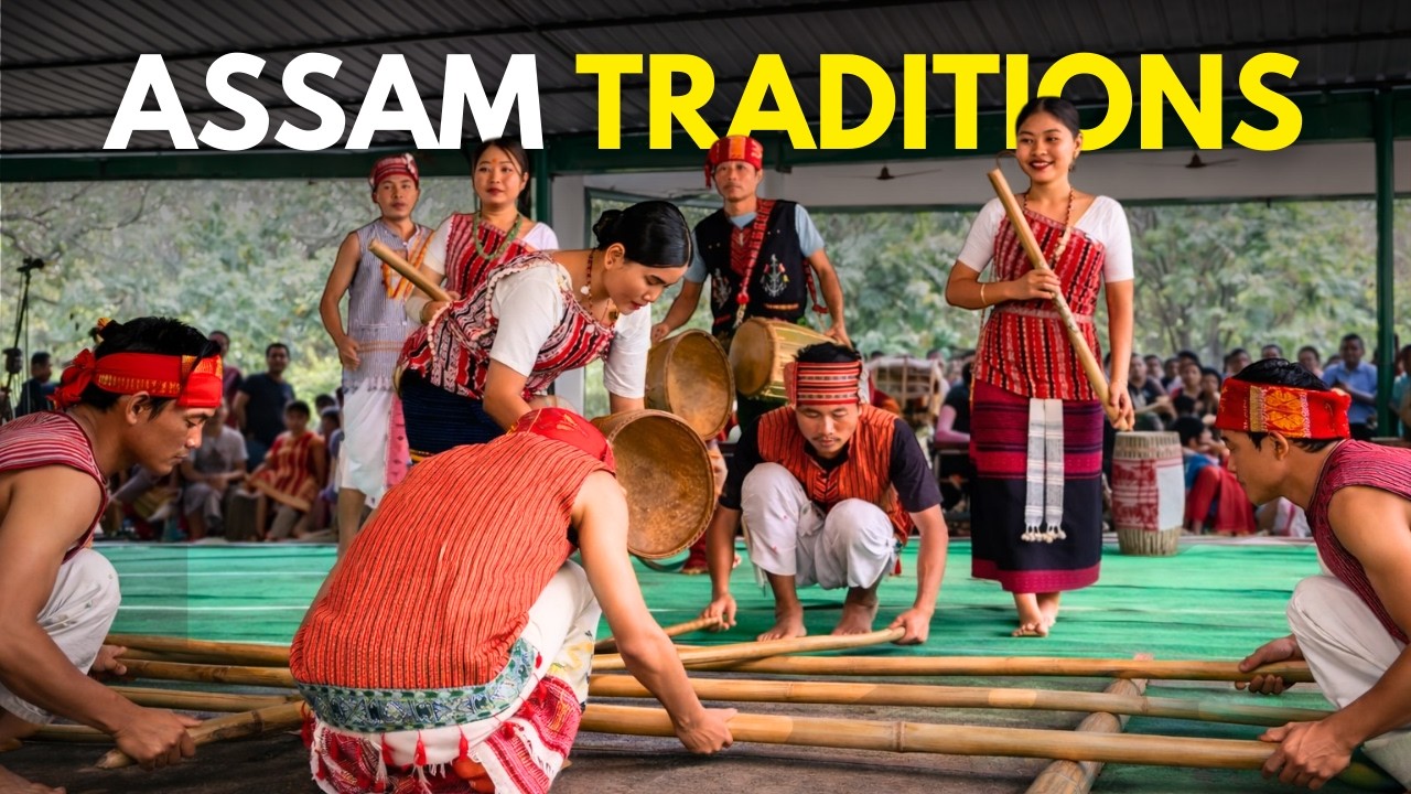 Traditional Bamboo Dance in Kaziranga Orchid Park, Assam 🇮🇳 (2026)