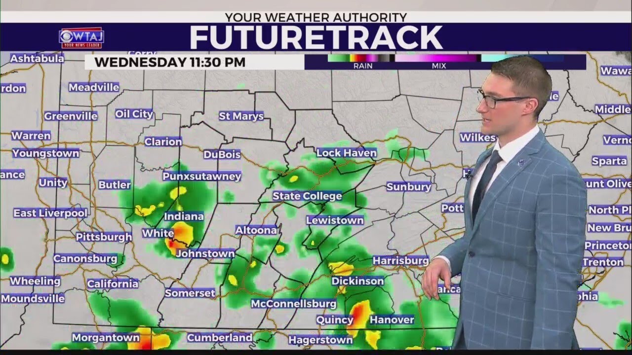 Weathercast Wednesday afternoon 3.4.26