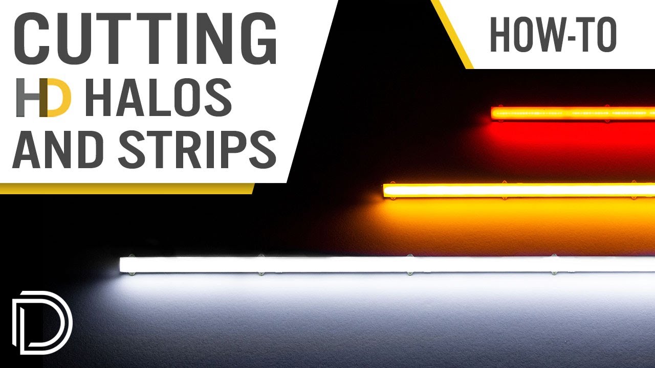 How to Cut HD LED Halos and Strips | Diode Dynamics