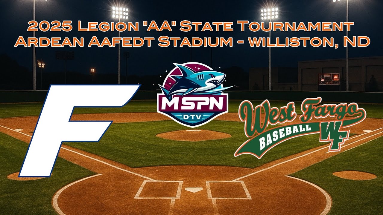 #2 Fargo Post 400 Stars VS #3 West Fargo Patriots - 2025 State AA Tournament - Game 10