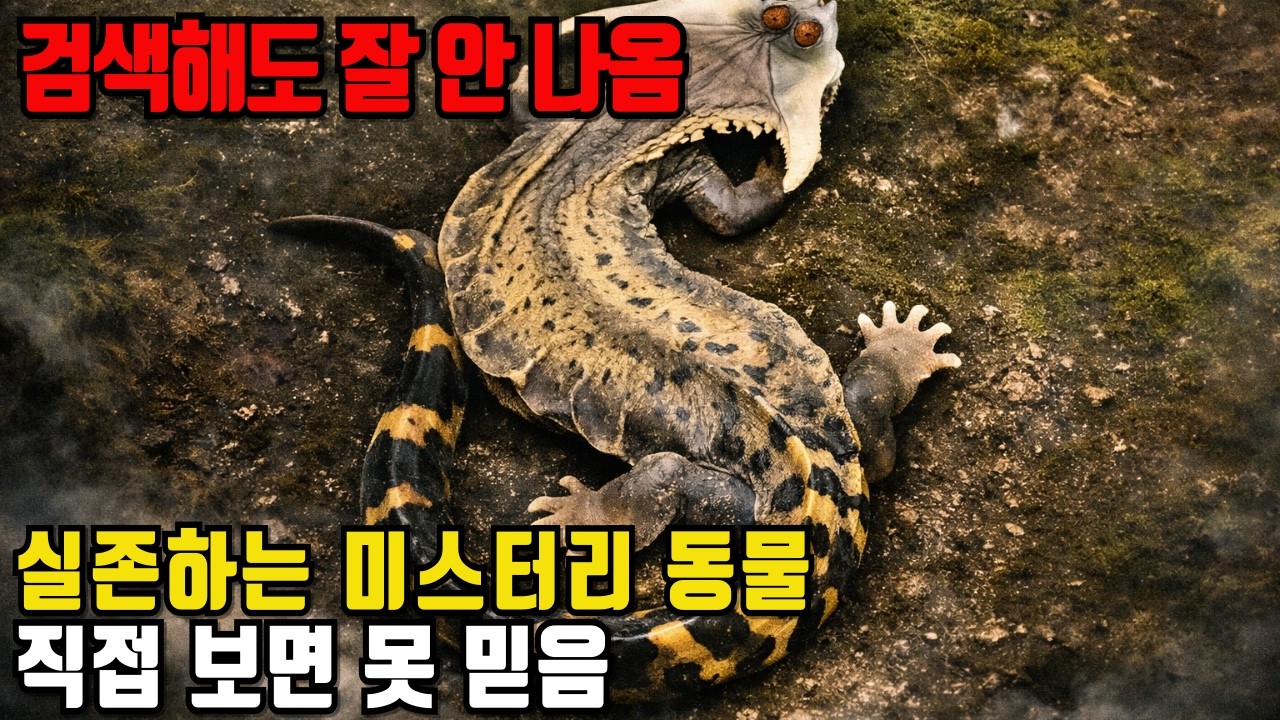 검색해도 잘 안 나오는 실존 미스터리 동물 20가지｜직접 보면 못 믿는다