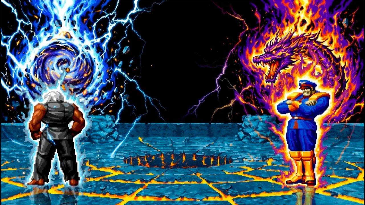 Violent Ken Vs Vega #streetfighter #mugen #capcom