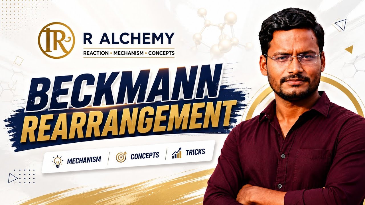 Beckmann Rearrangement for CSIR and GATE | ORGANIC CHEMISTRY | NAMING REACTIONS