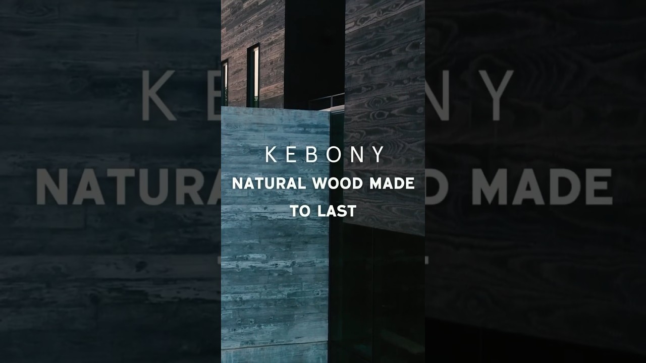 Kebony | Natural Wood Made to Last | Home Decking Finds | Natural Wood Material Inspo | 2024