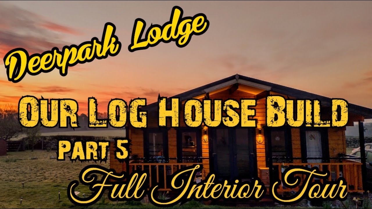 Our Loghouse finishing touches May 2025
