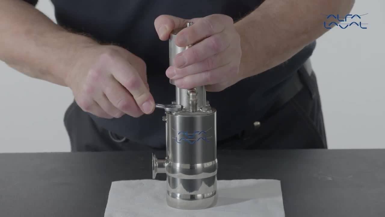 360° Service & Maintenance video: Alfa Laval PlusClean - disassemble