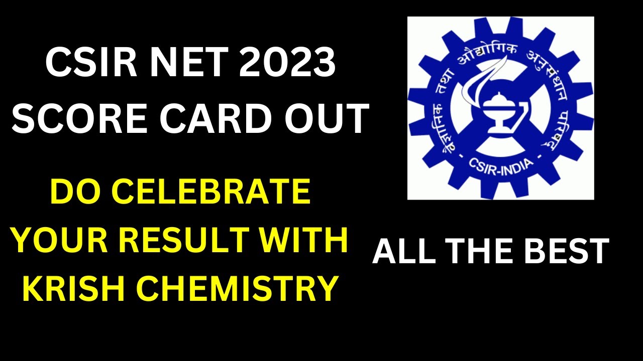 csir net score card 2023| csir net result 2023