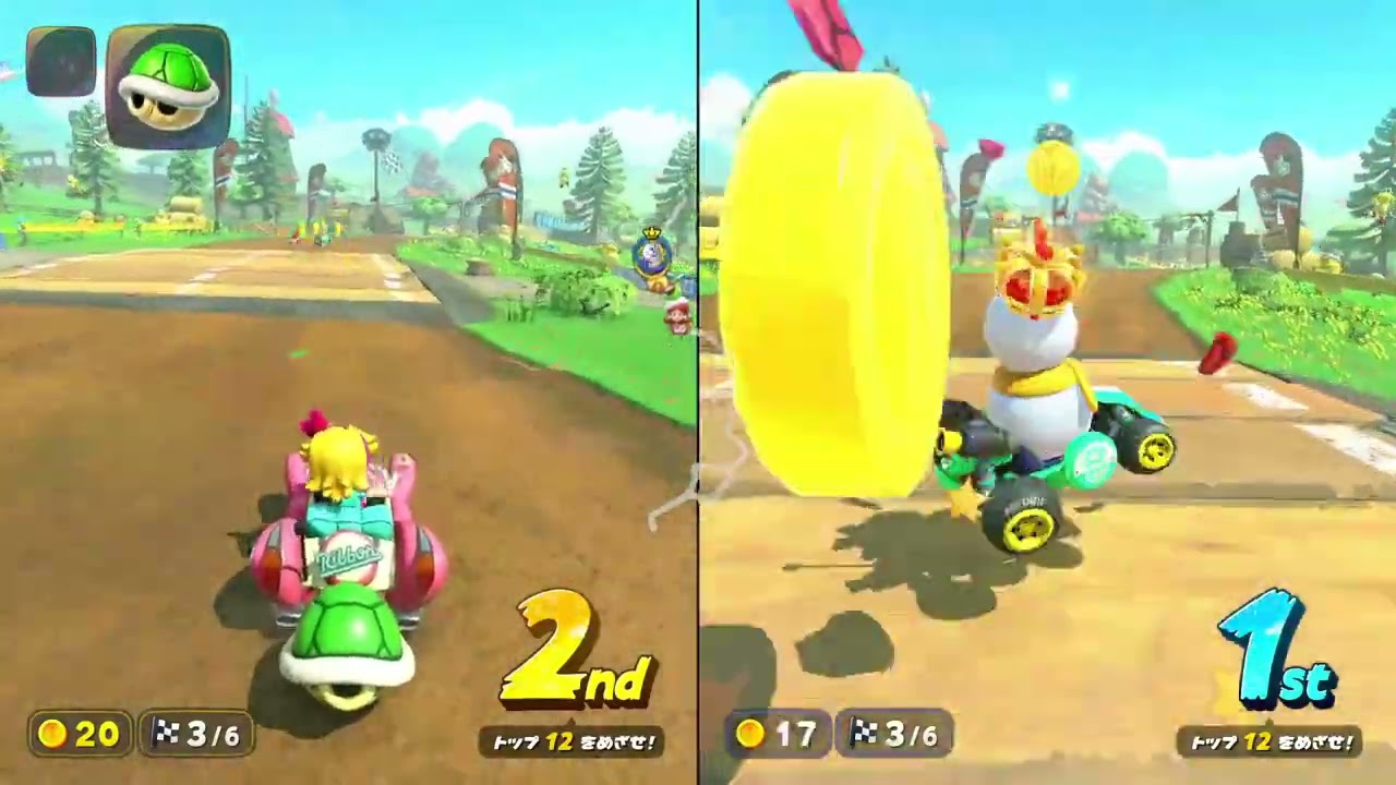 LGBTQ選択的シングルマザーの日常　親子でマリオカートワールドpart1