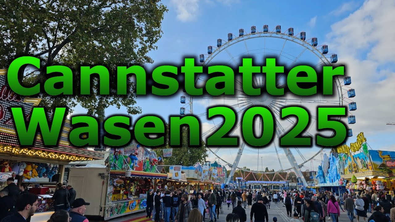 Abschlussrundgang 178.Cannstatter Wasen 2025 –Der große Saisonabschluss! Rundgang, Eindrücke,Onrides