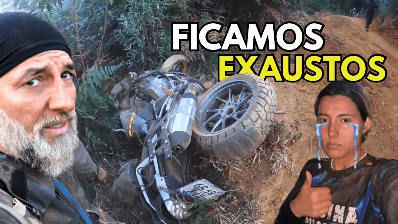 AVENTURA PAI E FILHA DE MOTO NO OFF ROAD - DIA 1