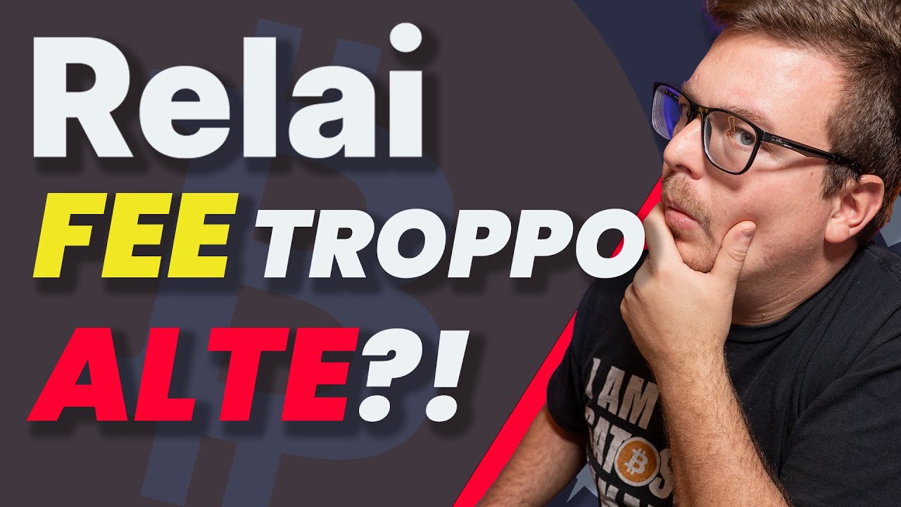 Le fee di RELAI sono DAVVERO troppo alte? 💸  [Confronto REALE con un Exchange]