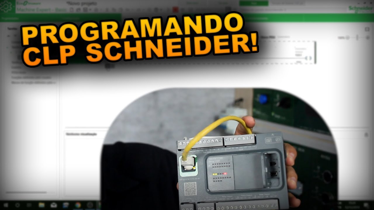 Como Programar o CLP da Schneider! TM 200