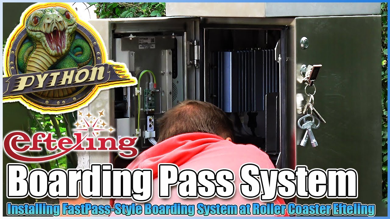 🎟️New Boarding Pass System🎫Python Roller Coaster✨Efteling✨FastPass-system
