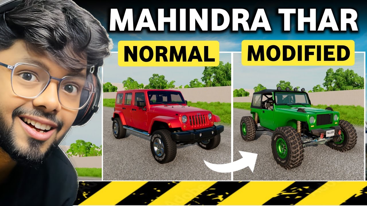 Mahindra Thar 4x2 VS Modified 4x4 Thar | Off-Road & Durability Test