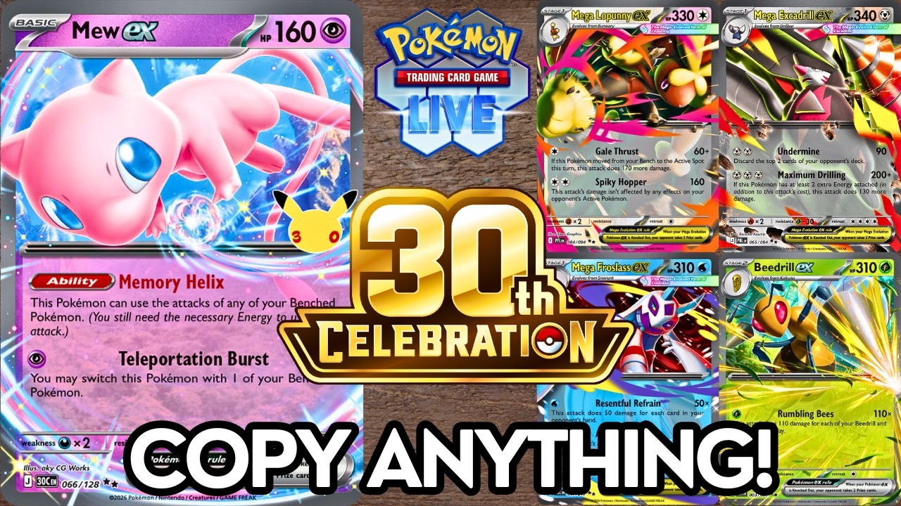 Mew ex changes the Pok&eacute;mon TCG 4ever!