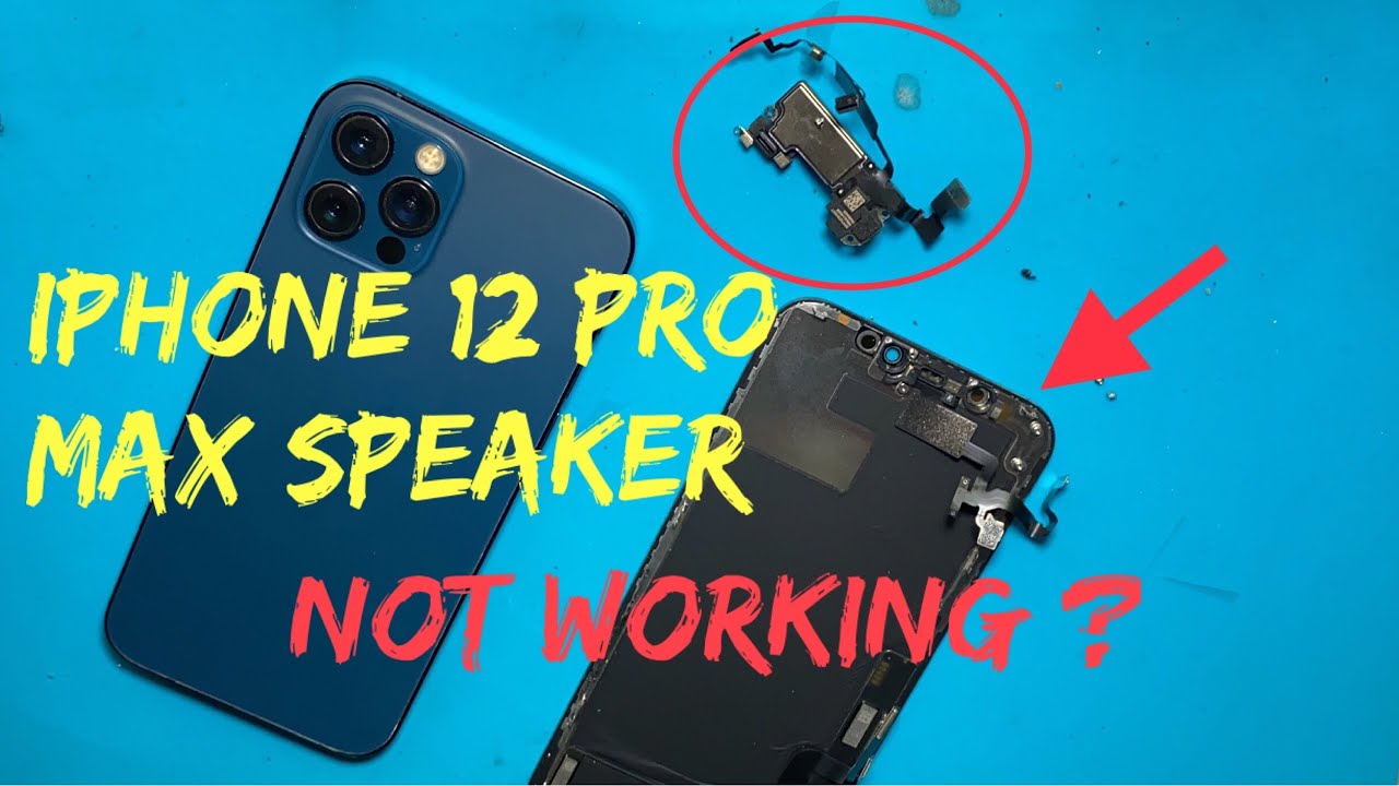 iPhone 12 Pro Max Speaker Not Working? iPhone 12 Pro Speaker Problem | Ear Speaker no iPhone Fixed!