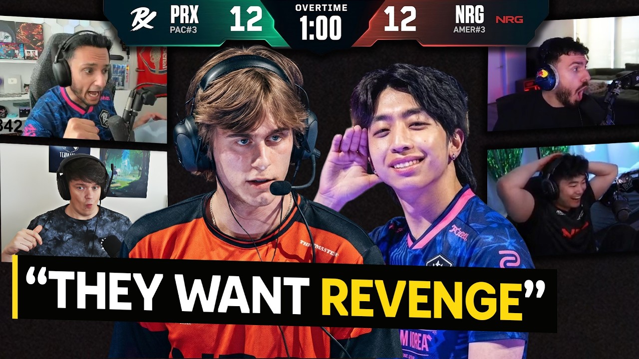 PRX vs NRG Revenge in a Nutshell ft. FNS, Tarik, S0m, Sliggy