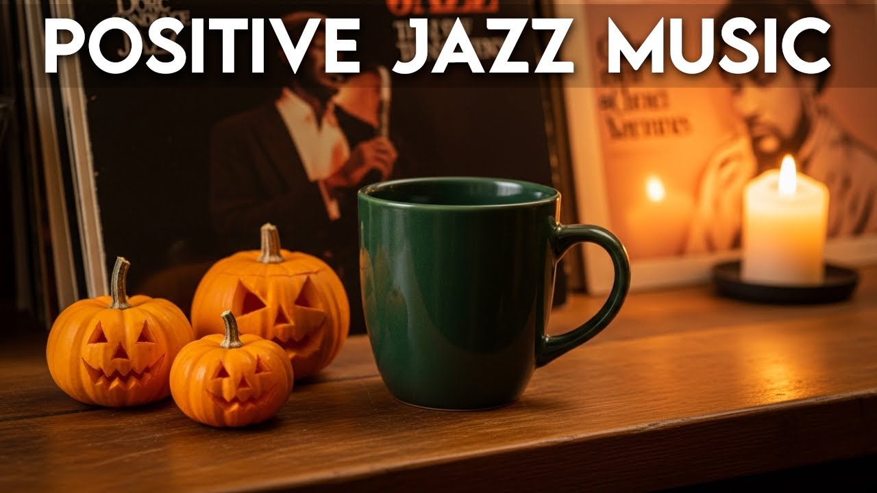 Positive Jazz Music☕Smooth Bossa Nova Instrumental and Relaxing Jazz Cafe Music for Studying