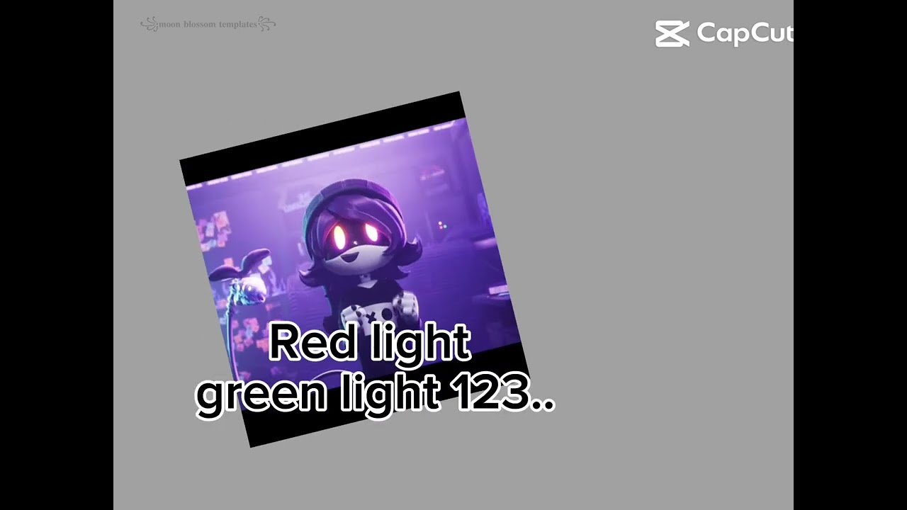 So how we play red light, green light ❤💚