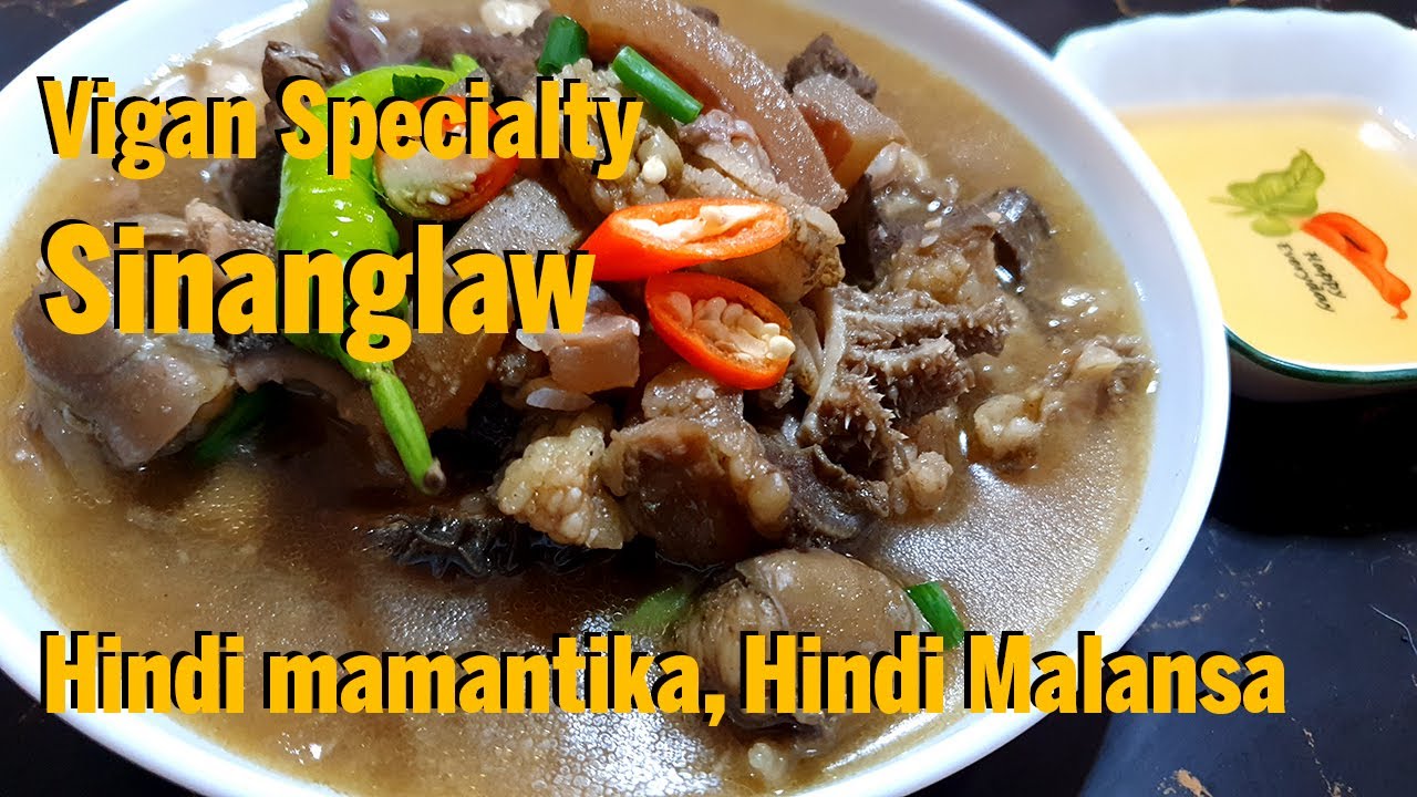 Sinanglaw na hindi malansa at hindi mamantika