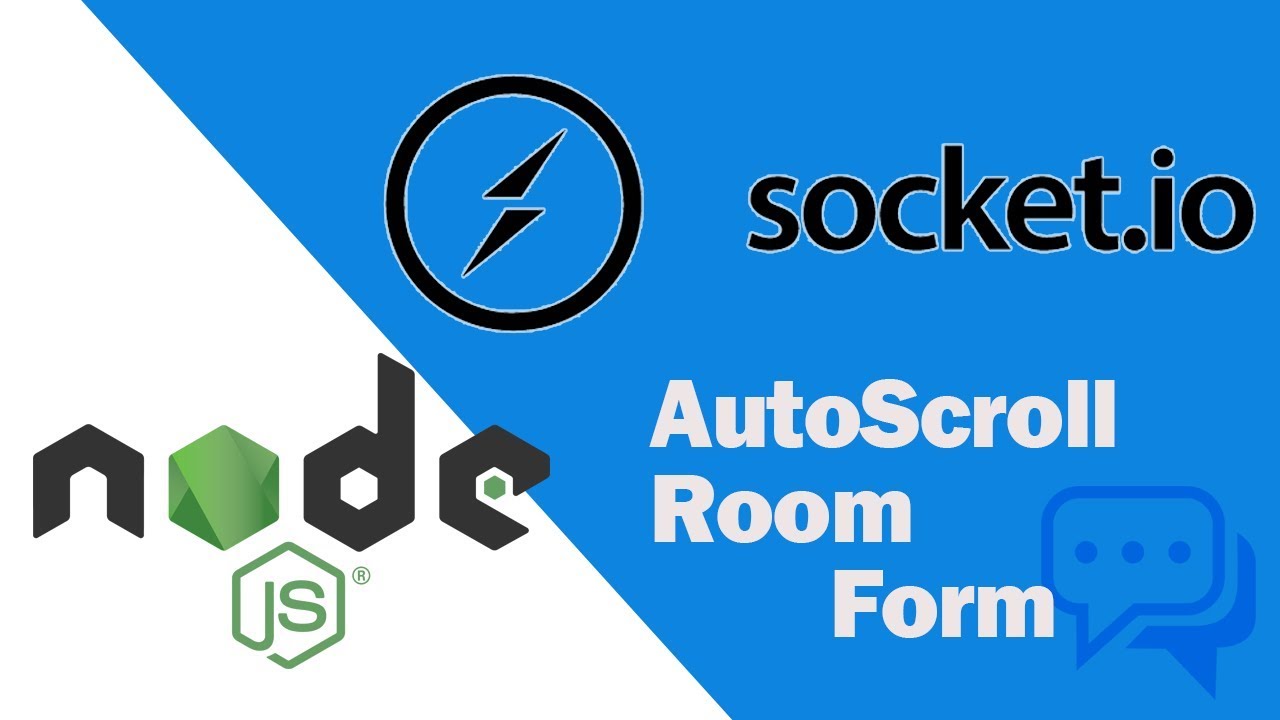 Node JS - Socket.IO - Chat Room Form