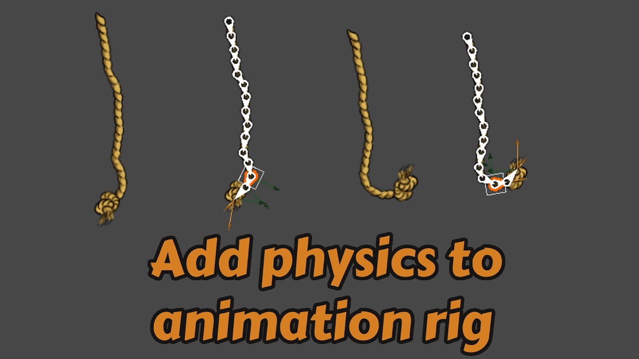 Add physics joints to 2D Animation in Unity