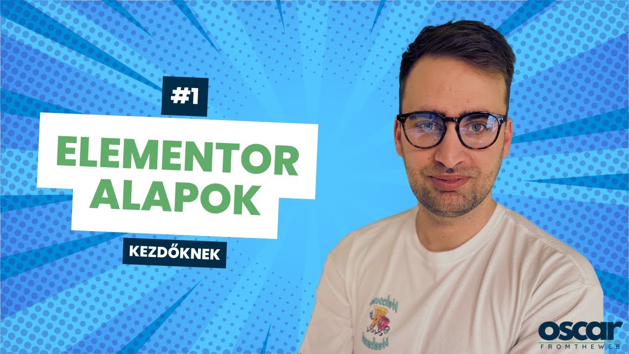 Elementor Alapok a WordPressben! 10 percben Kezdőknek!