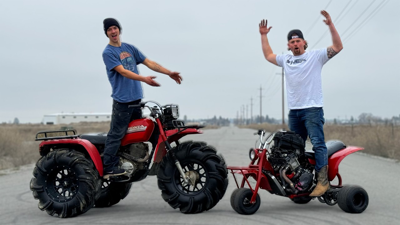Testing the Worlds Fastest 3 Wheeler with Shred Eighty