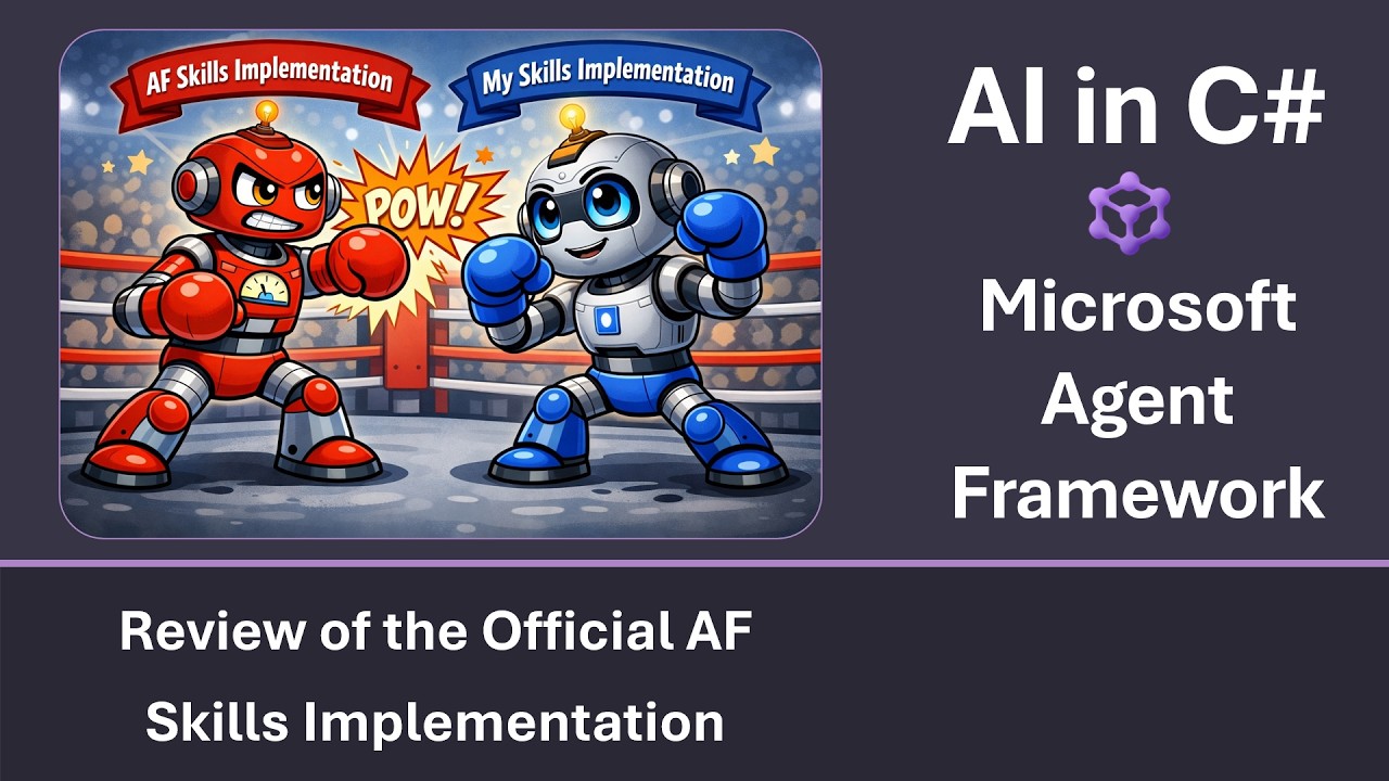 Review of the official Agent Skills Support in Agent Framework [AI in C#]