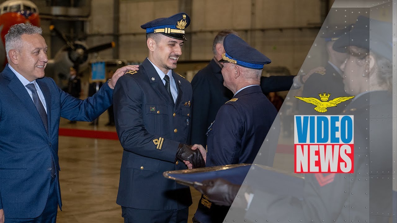 Consegna delle aquile da pilota di aeroplano a Latina  -  Video News Aeronautica Militare
