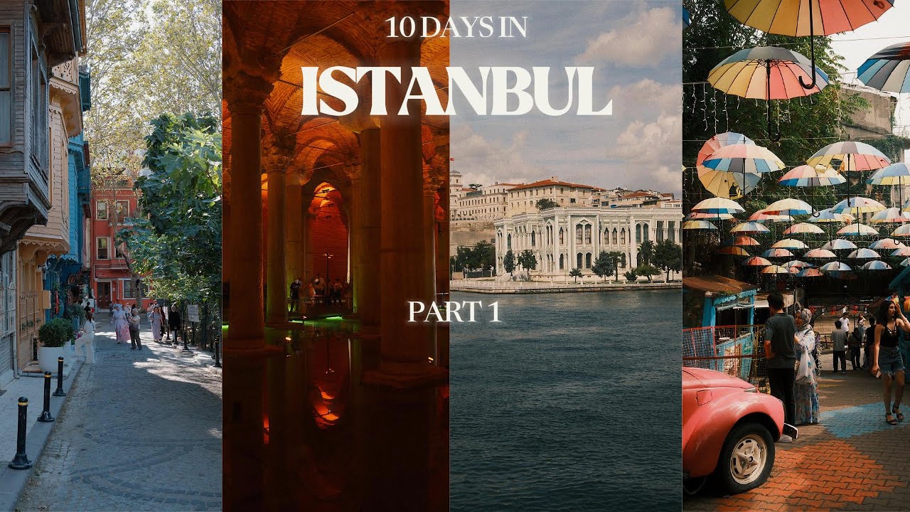 Istanbul itinerary 10 days | September trip in Türkiye🇹🇷 , hidden gems, cafés & restaurants