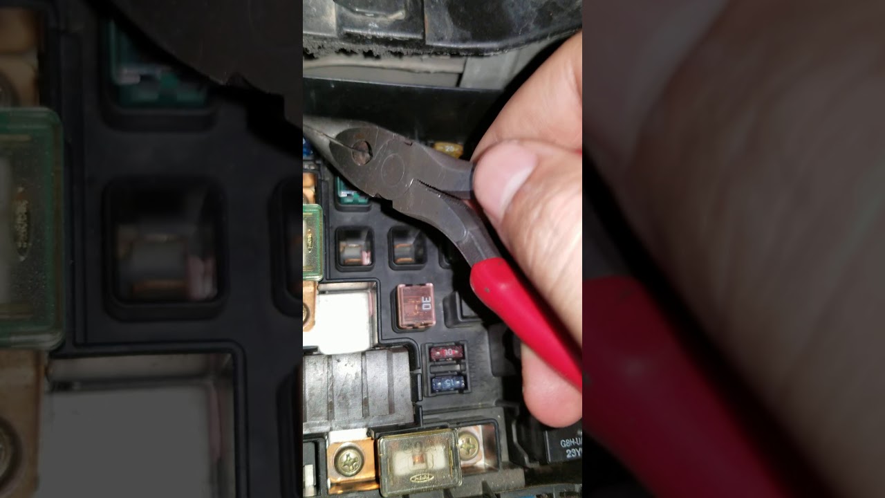 How to reset the ecu on 1997 Honda civic