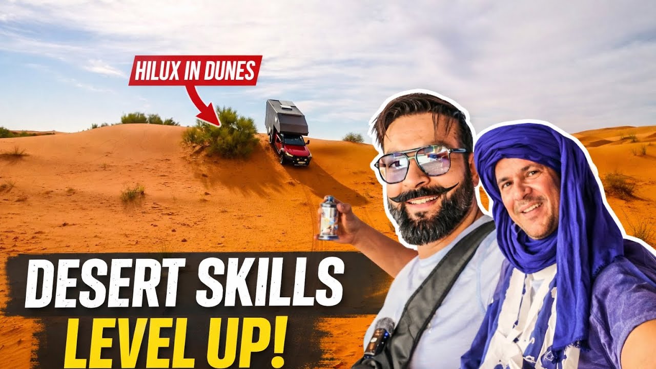 Driving Deep Into Sahara Dunes 🇲🇦 | Confidence Level UP Wild Camping 🏕️ S1, EP18